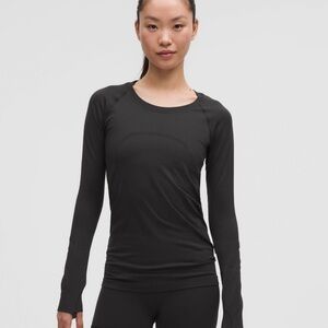 Lululemon long sleeve swiftly tech 2.0 black